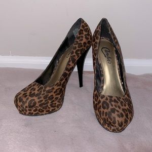 Animal Print Heels
